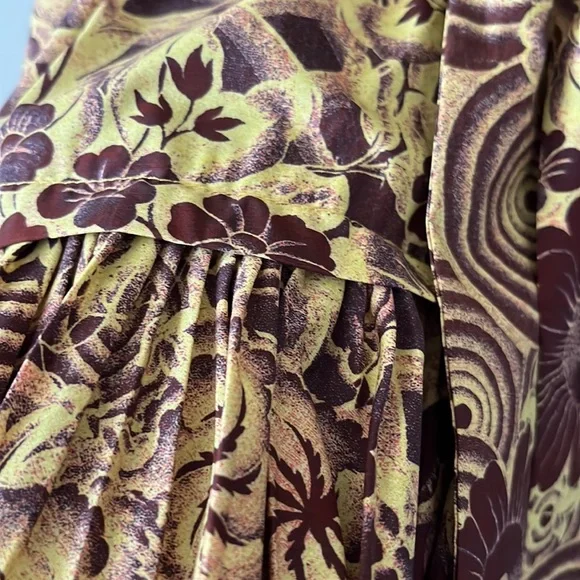 Elsie Tiered Floral Waist-Tie Midi Dress - Picture 9 of 11